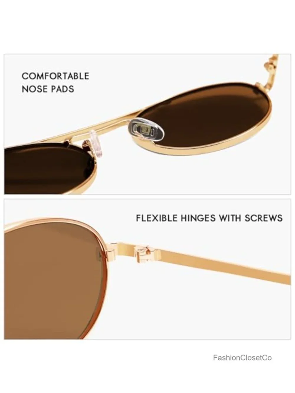 Retro Oval Double Bridge Sunglasses Women Men 90S Narrow Vintage Small